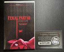 Feral #3 Exclusive Cover - Signed by Tone Rodriguez (Malignant) COA Pre Release picture