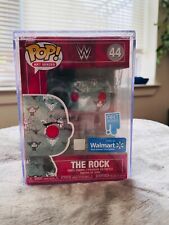 WWE The Rock #44 - Art Series Funko Pop - Walmart Exclusive - NIB w/ hard case picture