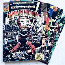 Captain Victory and the Galactic Rangers Lot of 8 || 1 3-6 8-10 || Jack Kirby picture