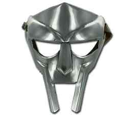 Steel Face Mask  Armor Medieval MF Doom Mask Gladiator Mad-villain Adult Size picture