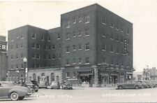 SPENCER IA – Tangney Hotel Real Photo Postcard rppc - 1947 picture