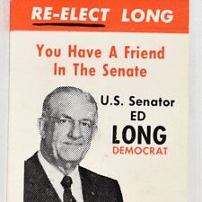 1964 Ed Edward V Long US Congress Senator Missouri Democratic Party Political picture