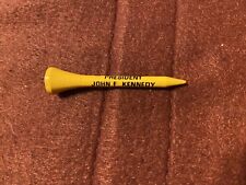 Rare President John F. Kennedy Wooden Golf Tee picture