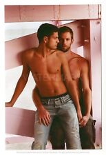 REPRINT Shirtless Handsome young men hunk jock gay vtg photo picture