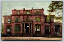 Postcard Albany NY Forbes Mansion A Relic Of The Revolutionary Days C: 1908  picture