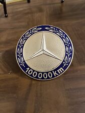 Vintage 1960s Mercedes Preissler mileage grill badge west Germany 100,000km picture