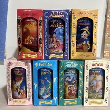 Vintage 1994 Walt Disney Collector Series Cups Glasses Burger King Lot Of 7 picture