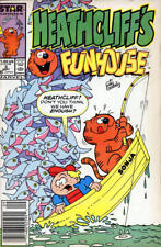 Heathcliff's Funhouse #3 (Newsstand) FN; Marvel/Star | fishing cover - we combin picture