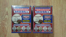 Tristar Hidden Treasures 2021 Lot Of 2 Autographed Baseball Brand New Sealed picture