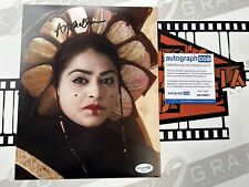 AYESHA DHARKER 8x10 SIGNED STAR-WARS ‘QUEEN JAMILLIA’ AUTOGRAPHED ACOA B picture