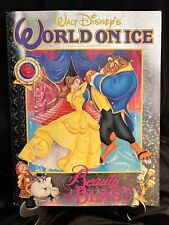 Walt Disney’s World On Ice Collector’s Ed. Beauty & The Beast 1993 Pristine 40pg picture