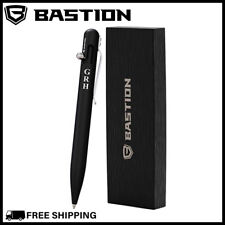BASTION BOLT ACTION PERSONALIZED PEN Customized Engraved Aluminum Black Gift Pen picture