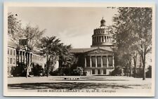 RPPC Rush Rhees Library University Of Rochester Campus New York Postcard M1K picture