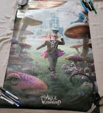 Alice In Wonderland 33x22 Johnny Depp The Mad Hatter Poster Disney  picture