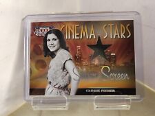 2007 Donruss Americana Carrie Fisher Wardrobe Card #25/25 Princess Leia SILVER S picture