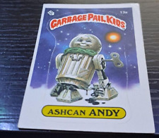 1985 Topps Garbage Pail Kids 1st Series 13a Ashcan ANDY  Matt Back NM picture
