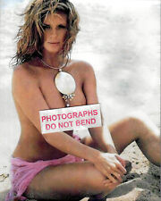 8x10 photo Rachel Hunter pretty sexy supermodel pin-up photo, bikini picture