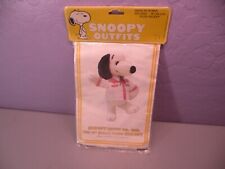 VINTAGE NEW SNOOPY’S WARDROBE CHECKERED SHIRT OUTFIT FITS 0823 18” PLUSH #4576 picture