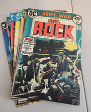 Lot of 11 SGT. ROCK DC Comics WW2 War LOW GRADE 263 288 307 328 348-352 363 377 picture