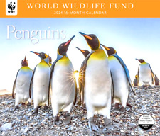 WWF (World Wildlife Foundation) Penguins 2024 Wall Calendar New picture
