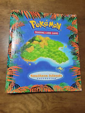 Pokemon Southern Islands Collection Binder (Vintage Original) Used  picture