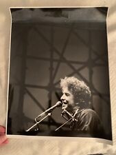 Bob Dylan Type 1 Photograph 5/7/84 By Tony Kenwright 14 1/2” By 11” picture