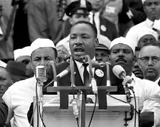1963 MARTIN LUTHER KING JR Glossy 16x20 Photo 'I Have A Dream' Print Poster picture