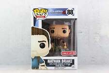 Funko POP Games Uncharted 4 A Thief's End Nathan Drake Brown Shirt Target 88 picture