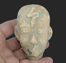 RARE ANCIENT EGYPTIAN ANTIQUE King RAMSES III Head Pharaonic Statue (BS) picture