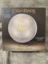 The Lord Of The Rings Logo Freestanding And Wall Mountable Light 9” by Paladone picture