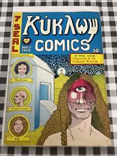 KUKAWY COMICS #1 JOHN THOMPSON 1969 print mint mysticism occult aquarian b&w picture