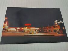 Vintage Postcard Shell Motel Whittier Los Angeles CA Liquor Store Deli picture