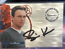 2000 CHARMED Inkworks A5 BRIAN KRAUSE as Leo Wyatt Autograph Card picture