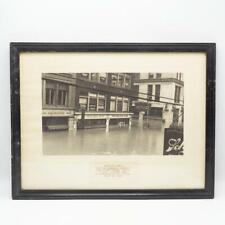 Vintage Framed Photograph 1936 St. Patrick's Day Flood Penn Ave picture