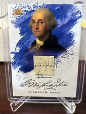 George Washington POTP-8 2023 Pieces Of The Past 7 Year Authentic Relic Card picture