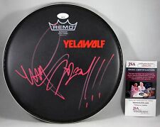 YELAWOLF SIGNED DRUM HEAD PSYCHO WHITE LOVE STORY RAPPER AUTOGRAPHED +JSA COA picture
