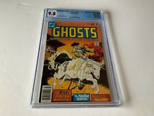 GHOSTS 62 CGC 9.8 WHITE PAGES SKELETON BULL FIGHTER MATADOR DC COMICS 1978 picture