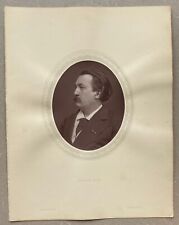 Woodburytype Gustave Dore artist print maker Men of Mark 1877 photoglyptie picture