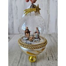 Radko Bethlehem blessed Nativity RARE religious vintage ornament Xmas tree picture