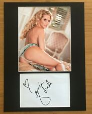 Jessica Drake   **HAND SIGNED**  16x12 mounted display  ~ Porn Star ~AUTOGRAPHED picture