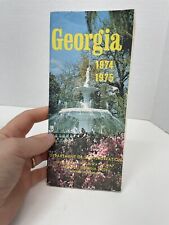 georgia 1974 1975 highway map picture