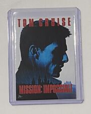 Mission Impossible Limited Edition Artist Signed Tom Cruise Trading Card 4/10 picture