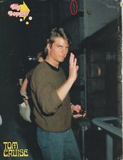 Tom Cruise waving pinup Big Bopper mag page picture Alyssa Milano photo clipping picture