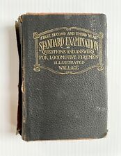 1918 Standard Examination Questions&Answers for Locomotive Firemen Wallace Book picture
