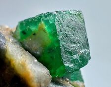 249 Carat Top Quality Green Emerald Huge Crystal On Matrix From Swat Pakistan picture