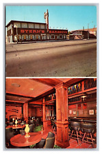 Culver City CA Stern's Famous BBQ Barbecue Multi View Interior, Street Postcard picture