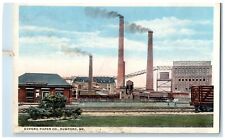 1920 Oxford Paper Co. Exterior Building Factory Rumford Maine Vintage Postcard picture