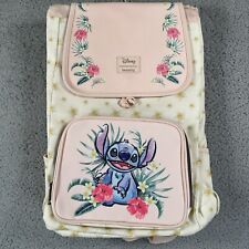 Disney Loungefly Lilo & Stitch Ohana Slouch Backpack Full Size NWT picture