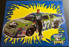 2002 Jeff Purvis #37 Timber Wolf Chevy Monte Carlo - NASCAR Hero Card Handout picture