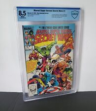 Marvel Super Heroes Secret Wars #1 May 1984. CBCS 8.5 White Pages M. Price Box. picture